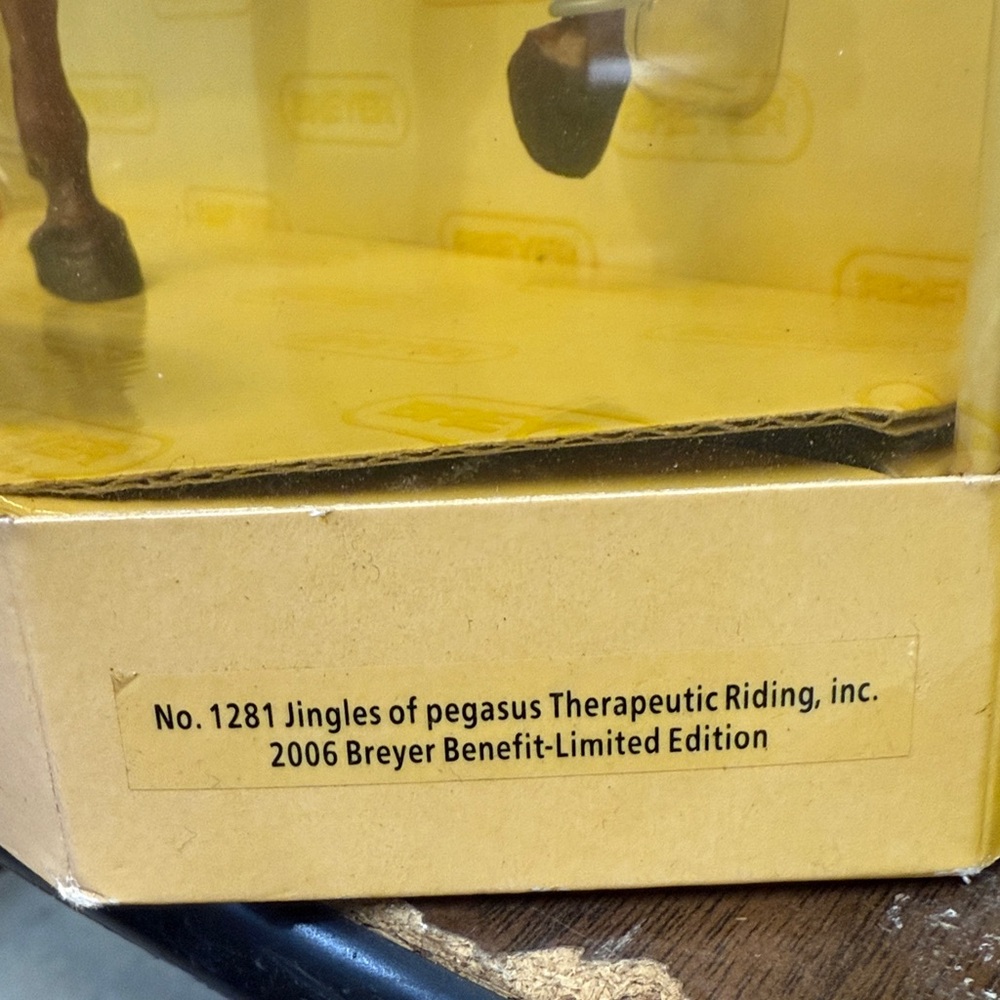 Breyer Limited Edition NO 1281 jingles of Pegasus therapeutic riding inc - Picture 5 of 5